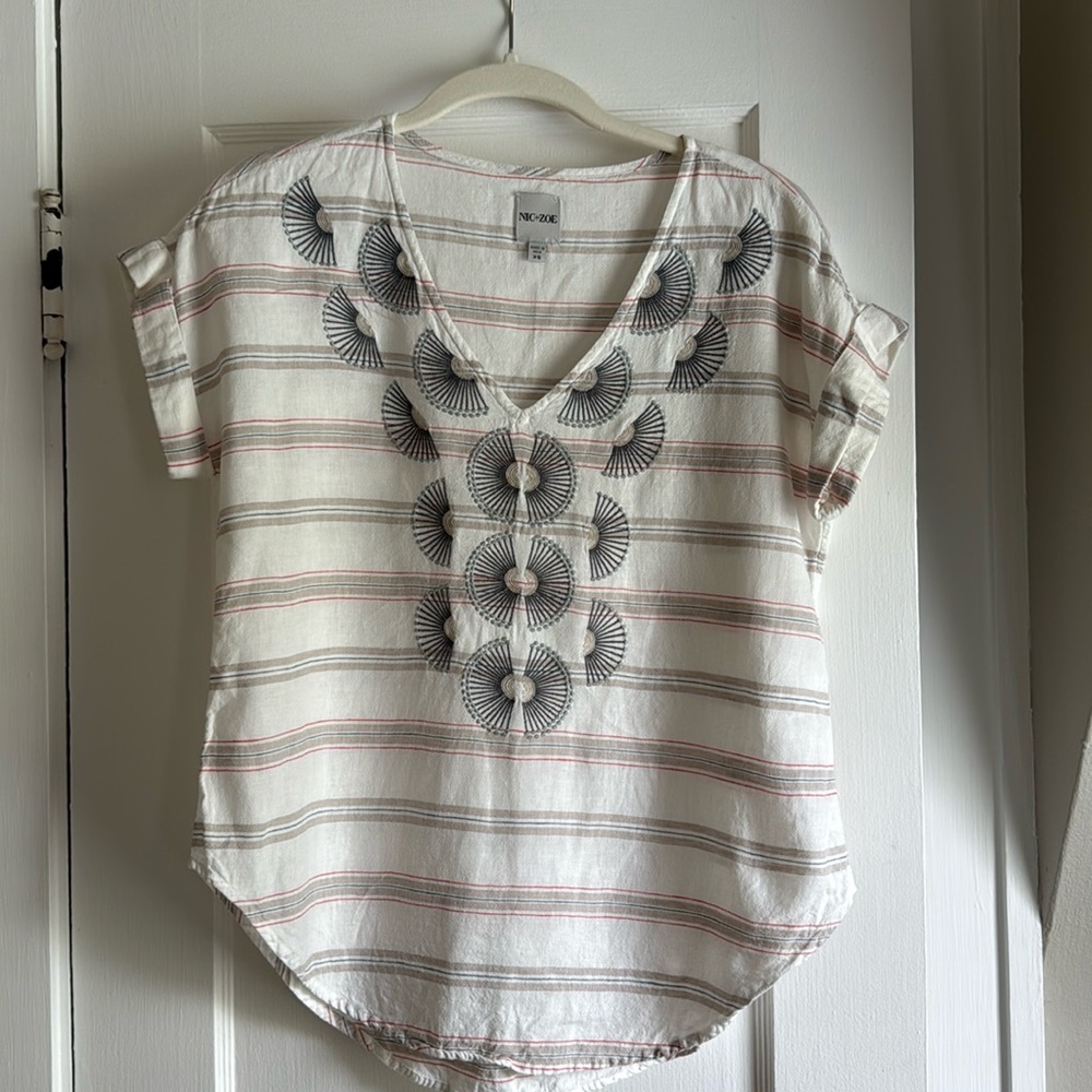 Nic+Zoe short sleeve top